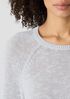 Organic Linen Cotton Slub Crew Neck Top