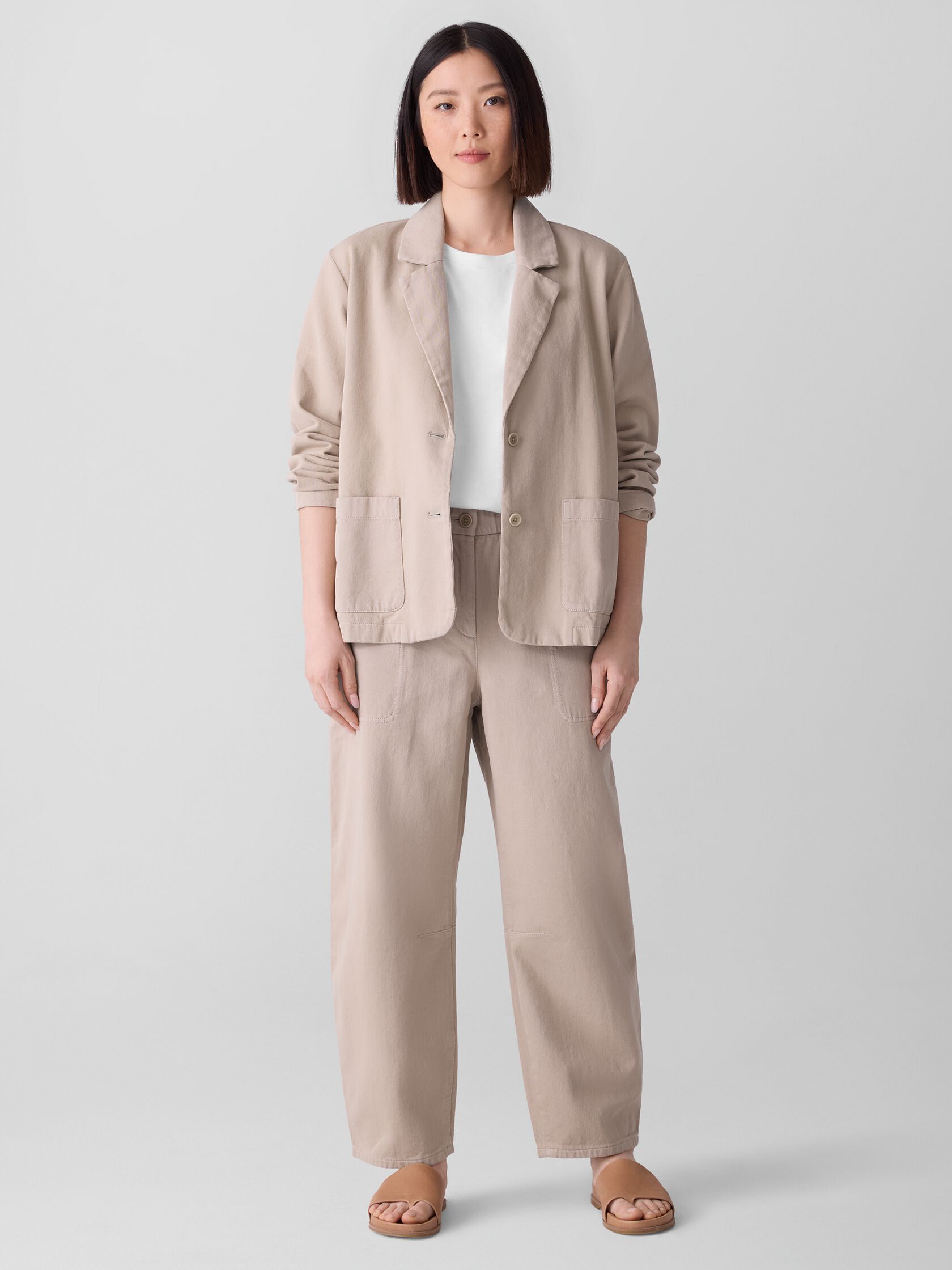 Garment-Dyed Utility Cotton Arch Pant