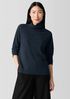 Italian Cashmere Turtleneck Top