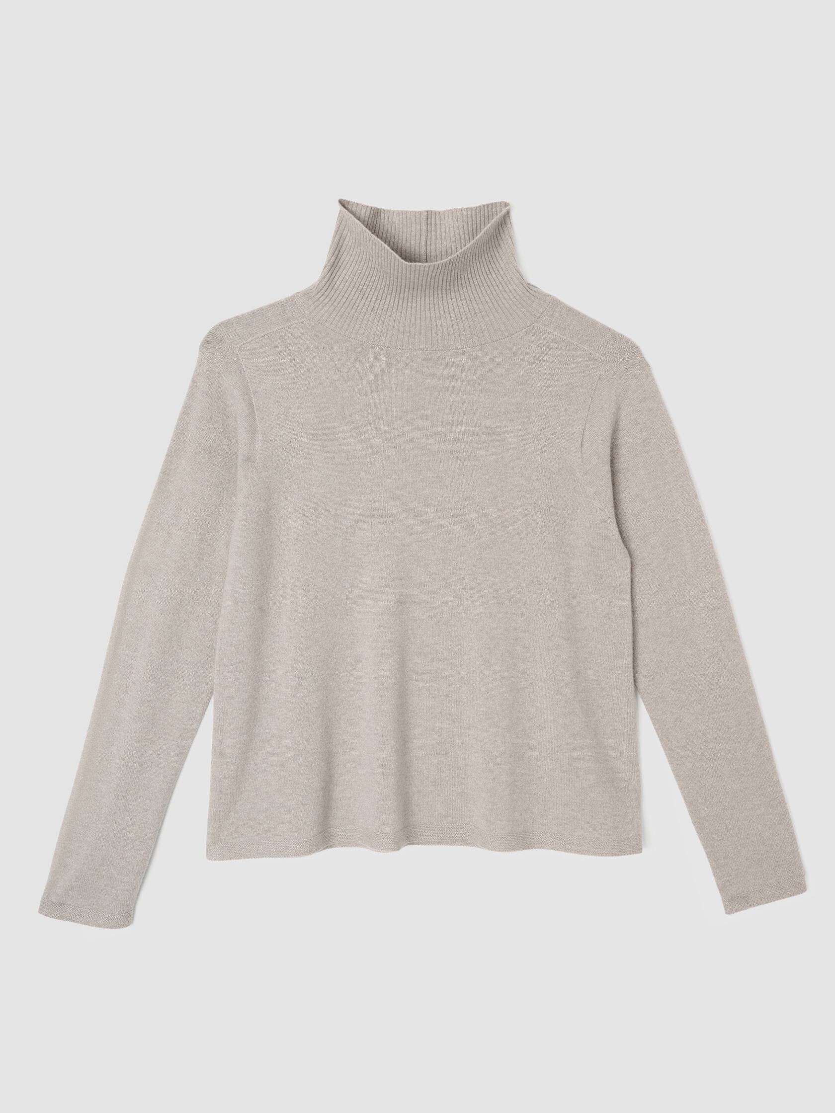 Italian Cashmere Turtleneck Top