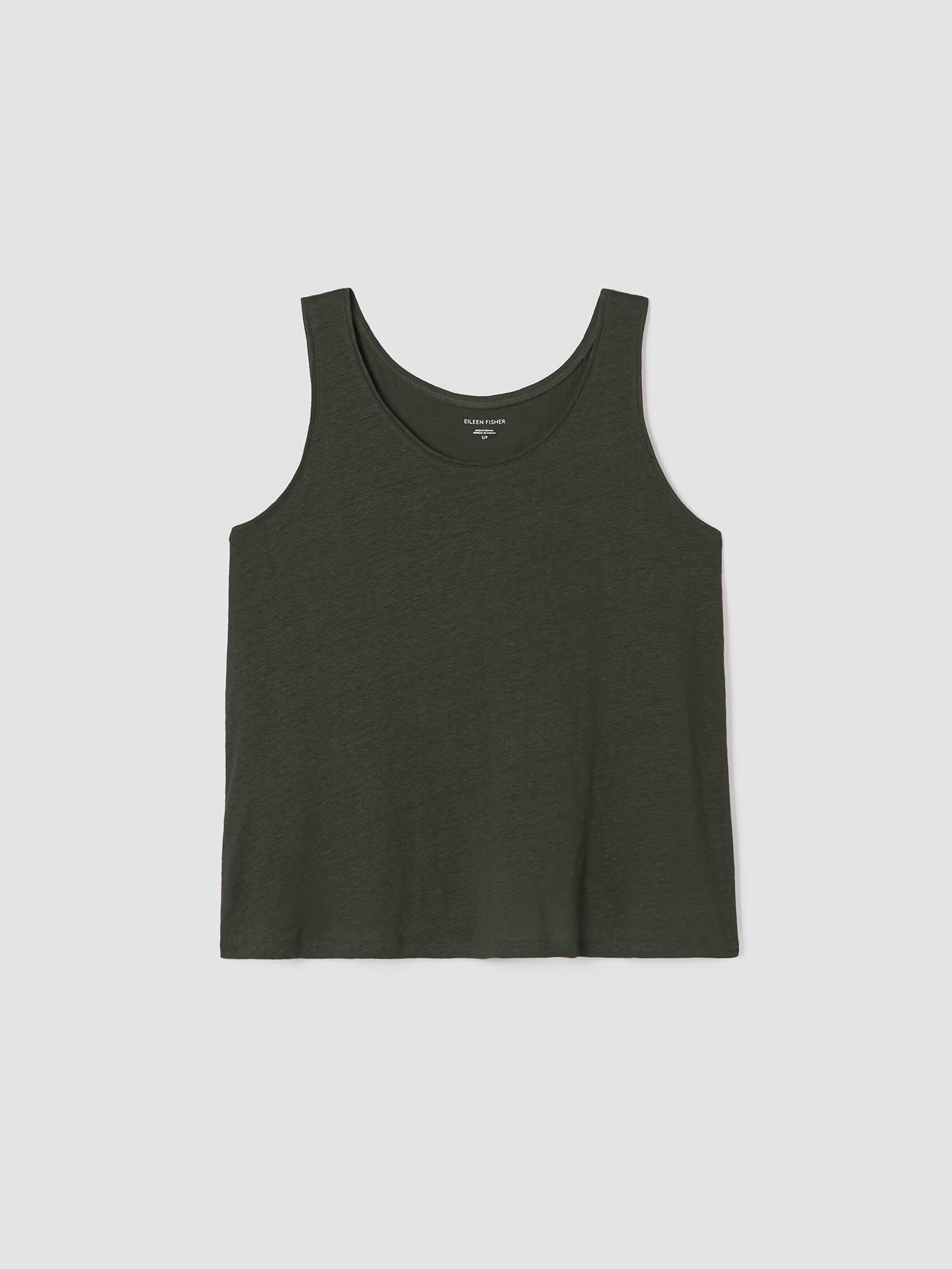 Organic Linen Jersey Tank