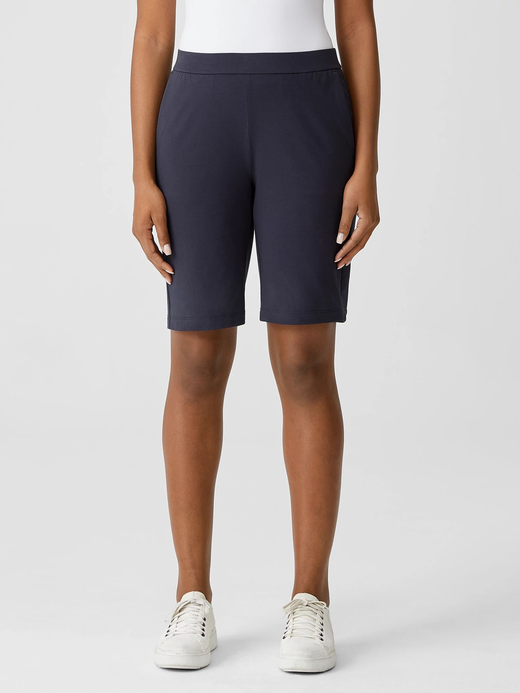 Pima Cotton Stretch Jersey Shorts
