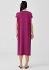 Viscose Jersey Crew Neck Dress