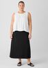 Stretch Jersey Knit&nbsp;A-Line Skirt