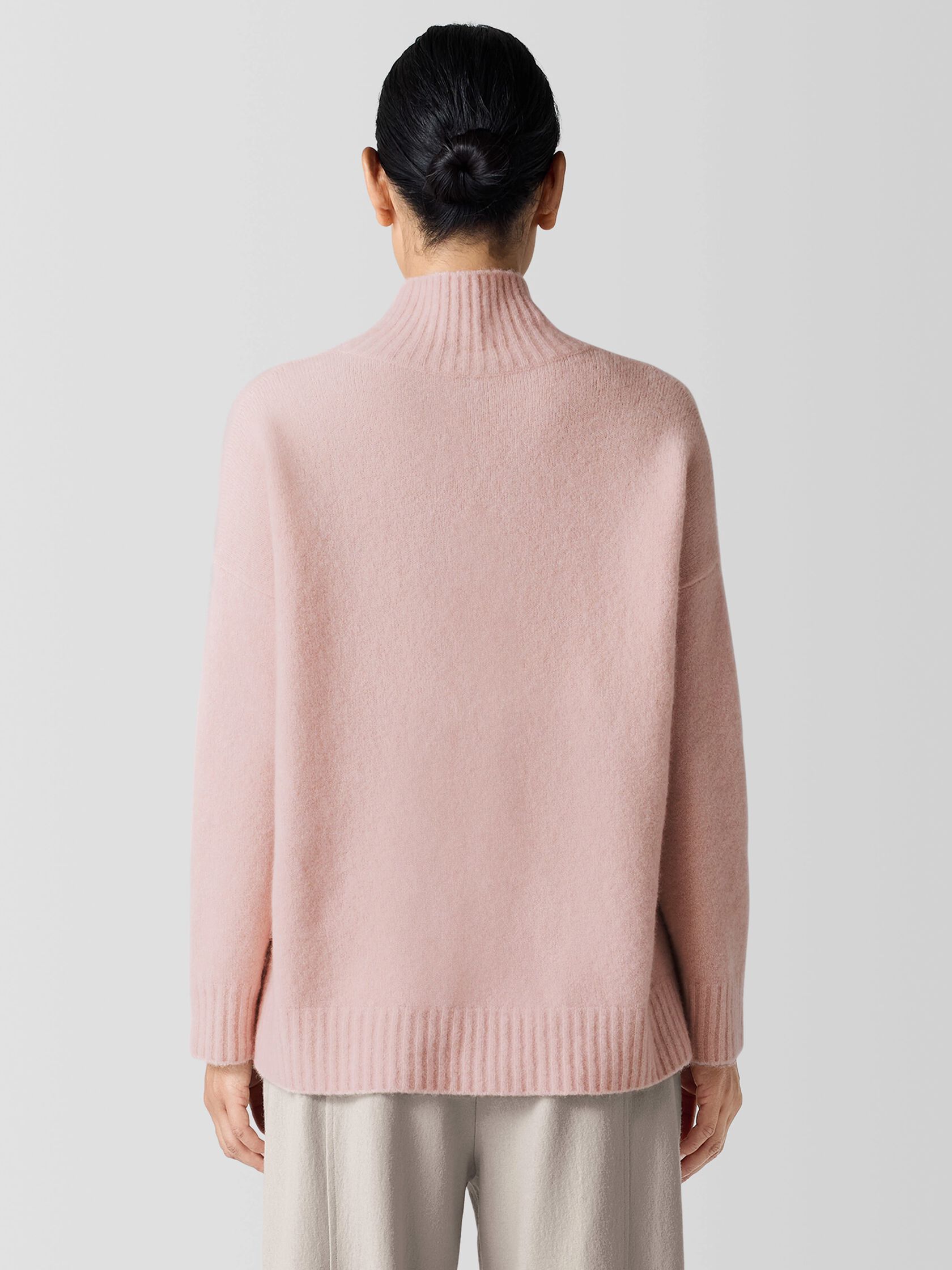 Cashmere Silk Bliss Turtleneck Box-Top