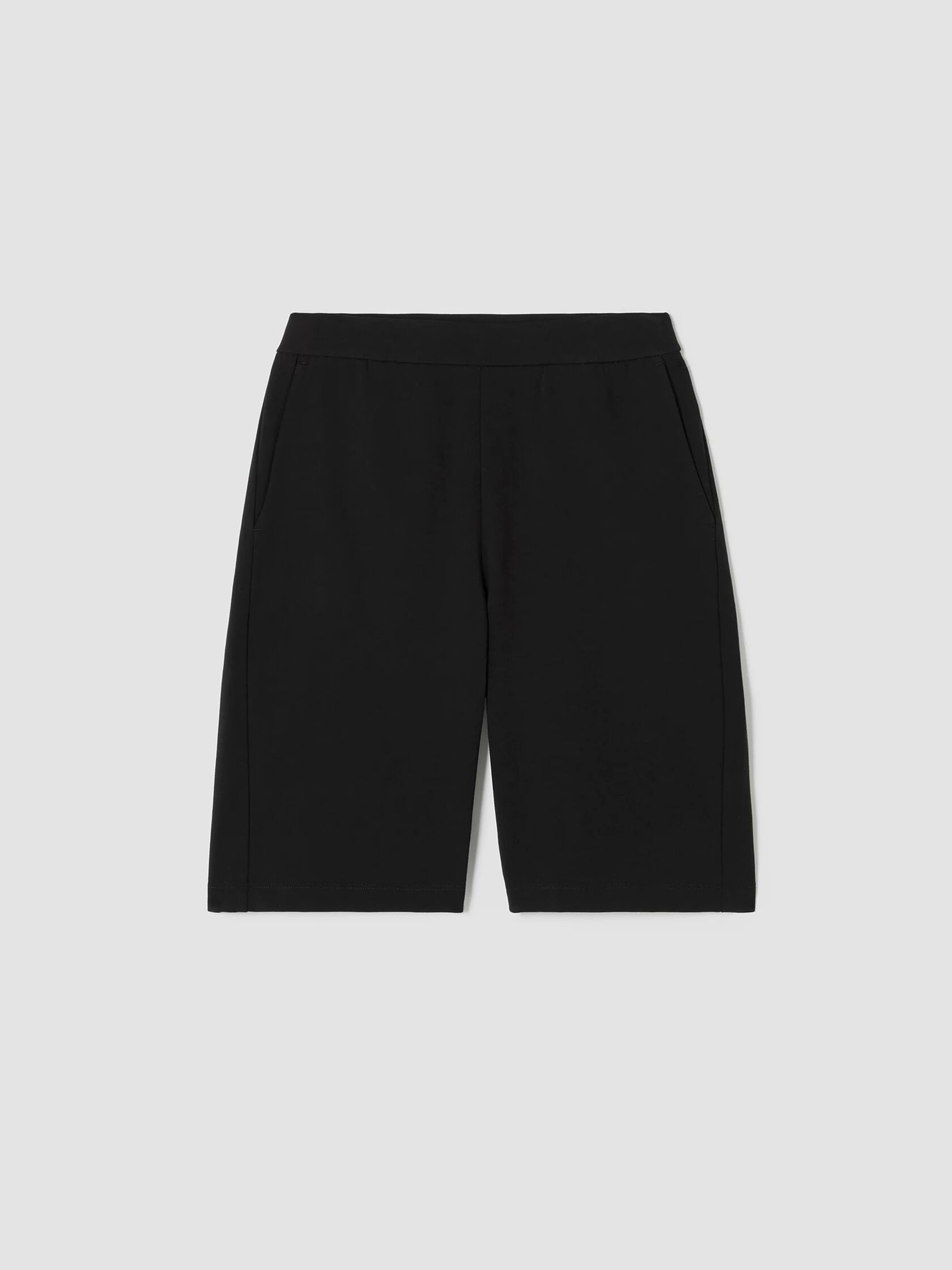 Pima Cotton Stretch Jersey Walking Shorts