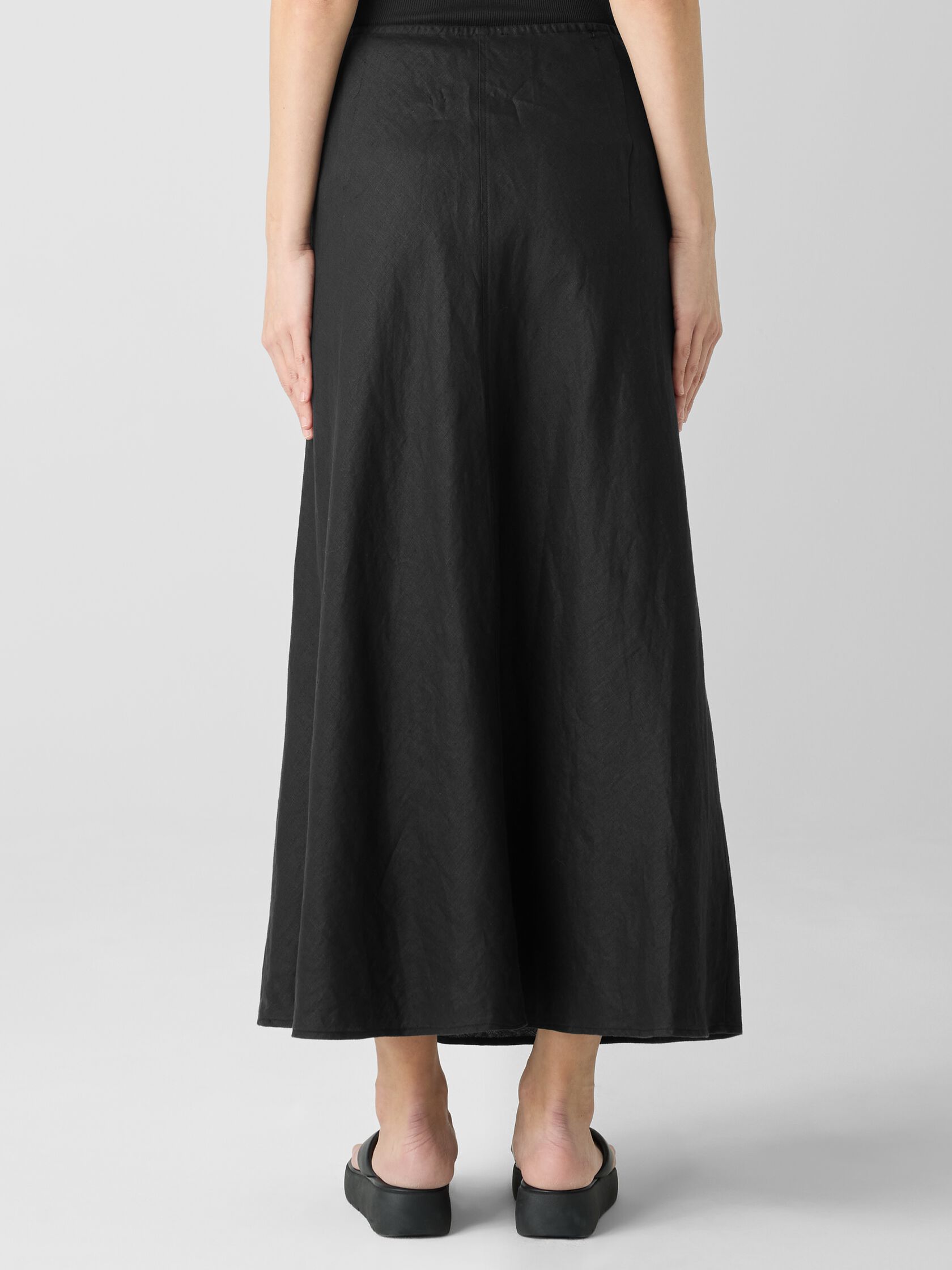 Organic Linen Bias Skirt