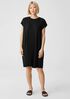 Viscose Jersey Cap-Sleeve Dress
