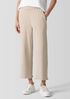 Lightweight Organic Cotton French Terry&nbsp;Straight Pant
