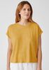Organic Linen Jersey Square Top