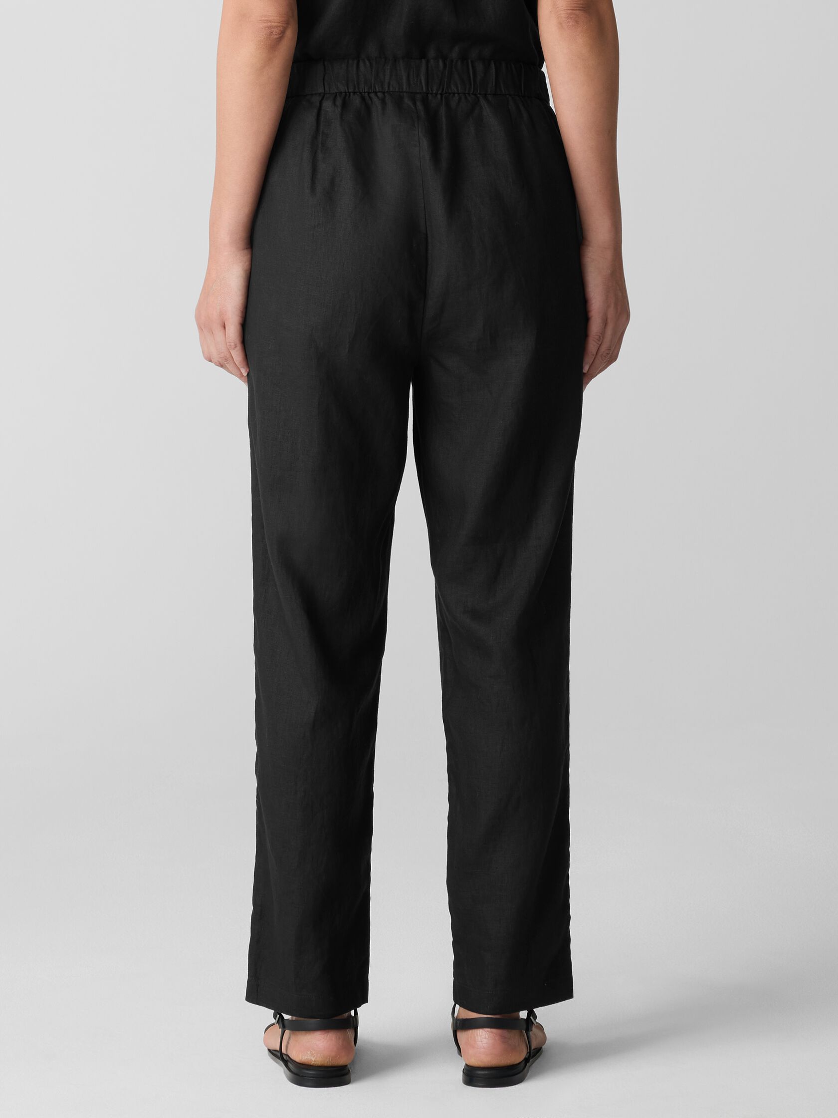 Organic Linen&nbsp;Tapered Pant