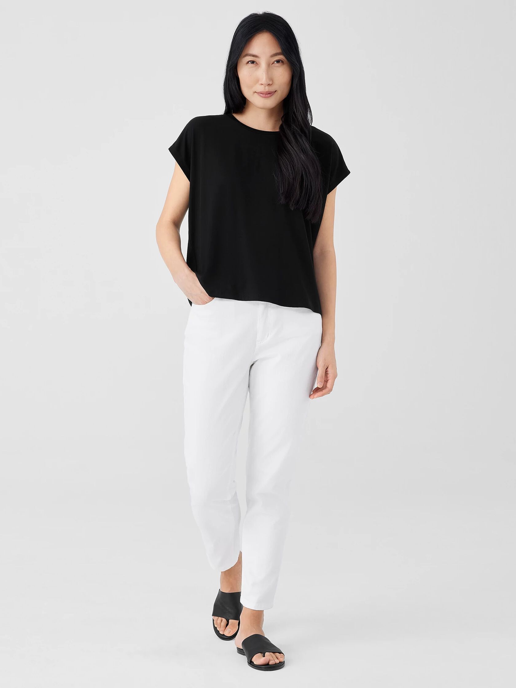 Fine Jersey Square Top