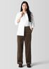 Organic Cotton Corduroy Wide-Leg Pant
