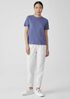 Organic Pima Cotton Jersey Round Neck Tee