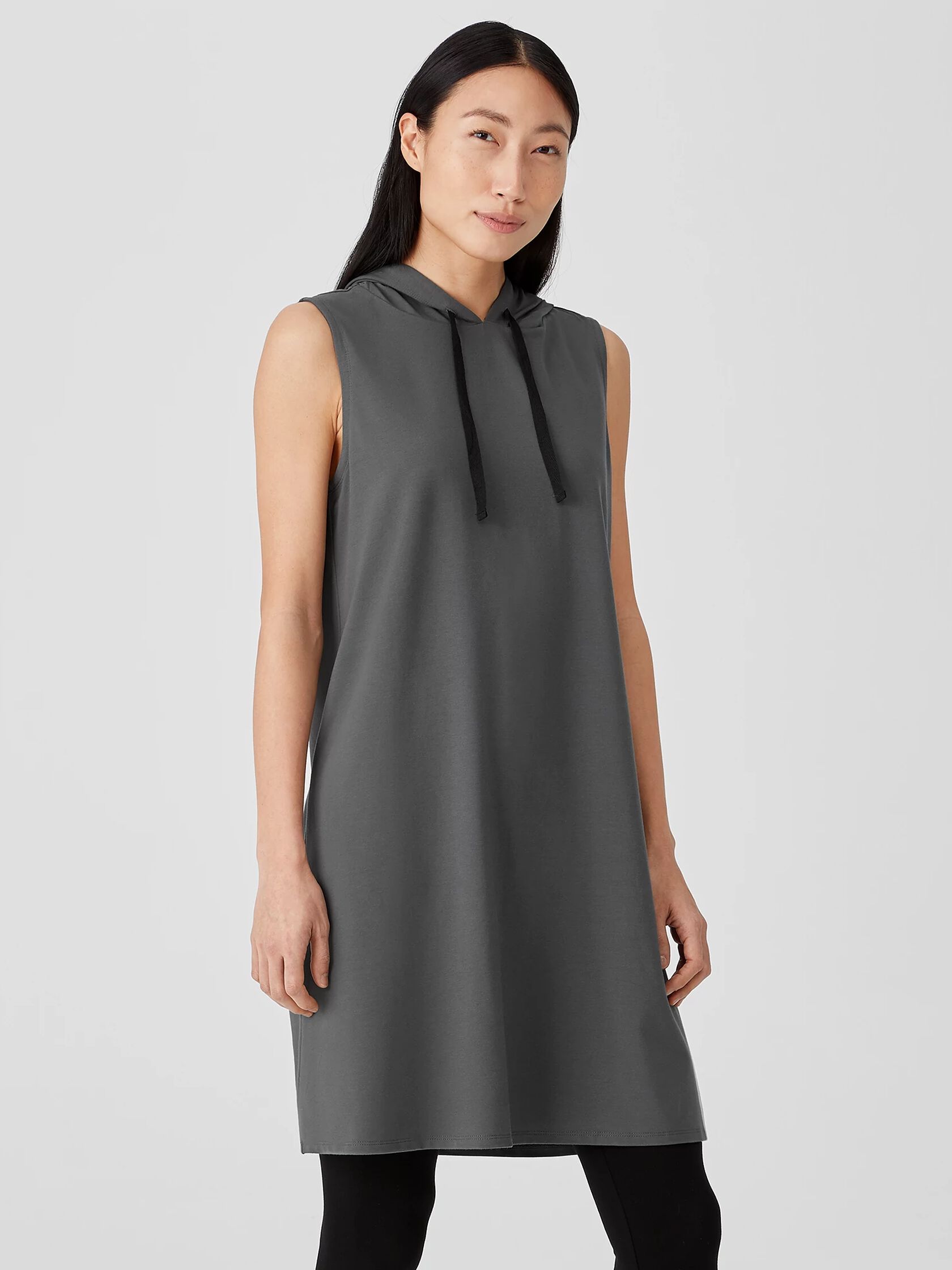 Traceable Organic Cotton Jersey Hooded Dress