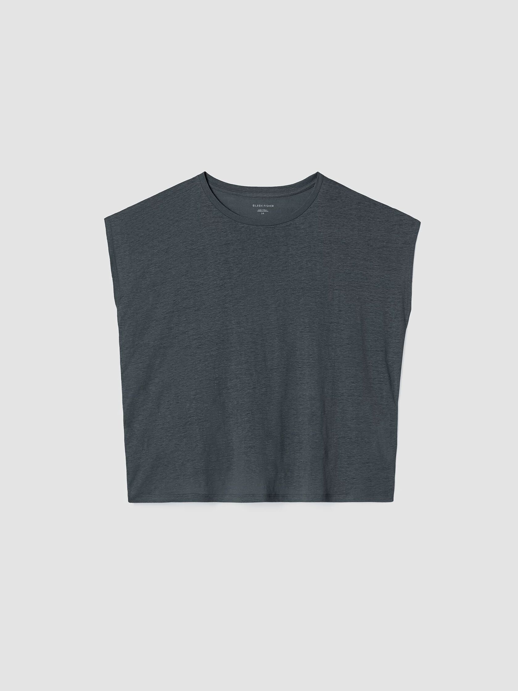 Organic Linen Jersey Square Top