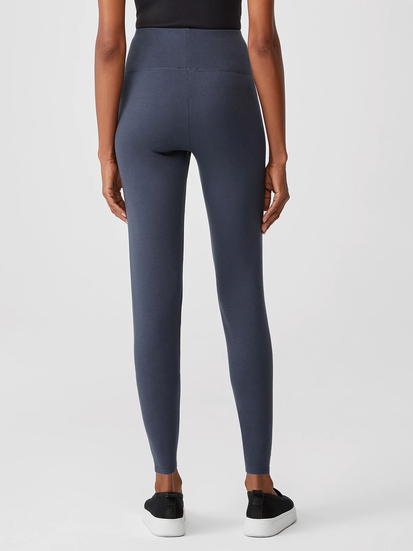 Cozy Brushed Terry High-Waisted Leggings