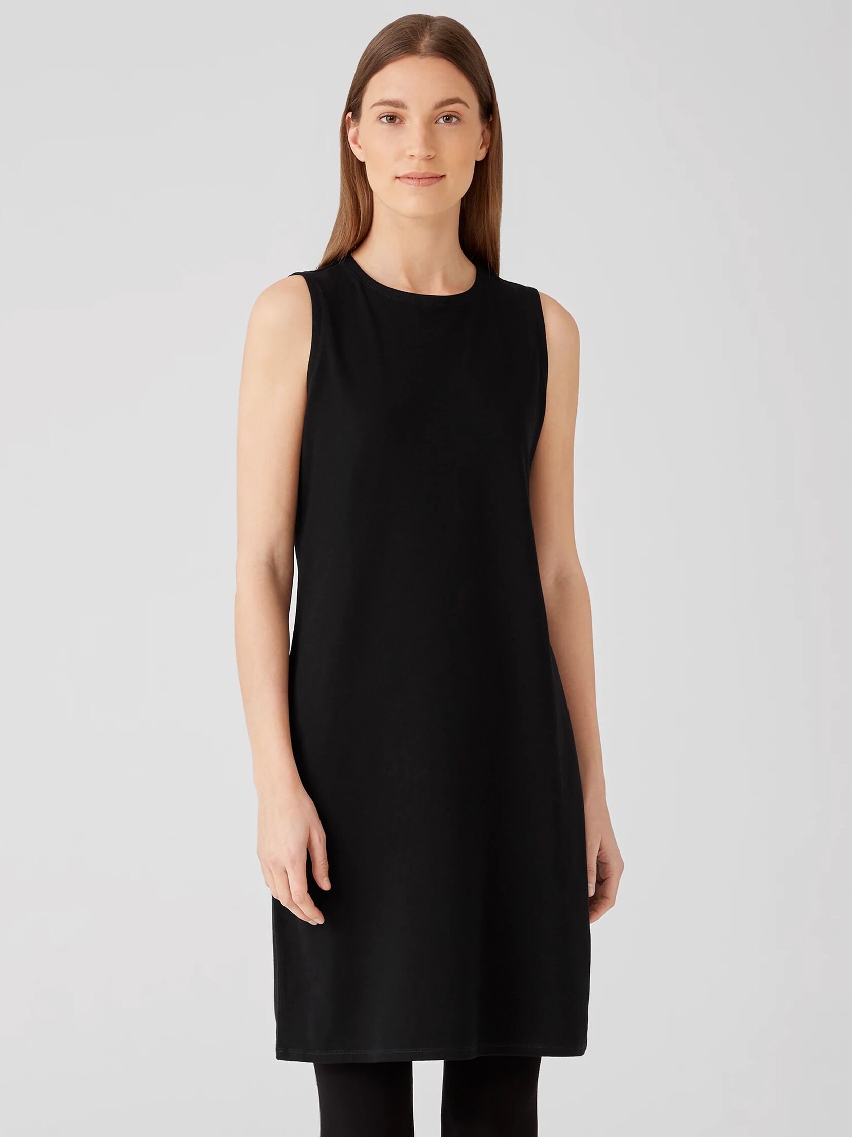 Traceable Organic Cotton Jersey Racer-Back Tank Dress