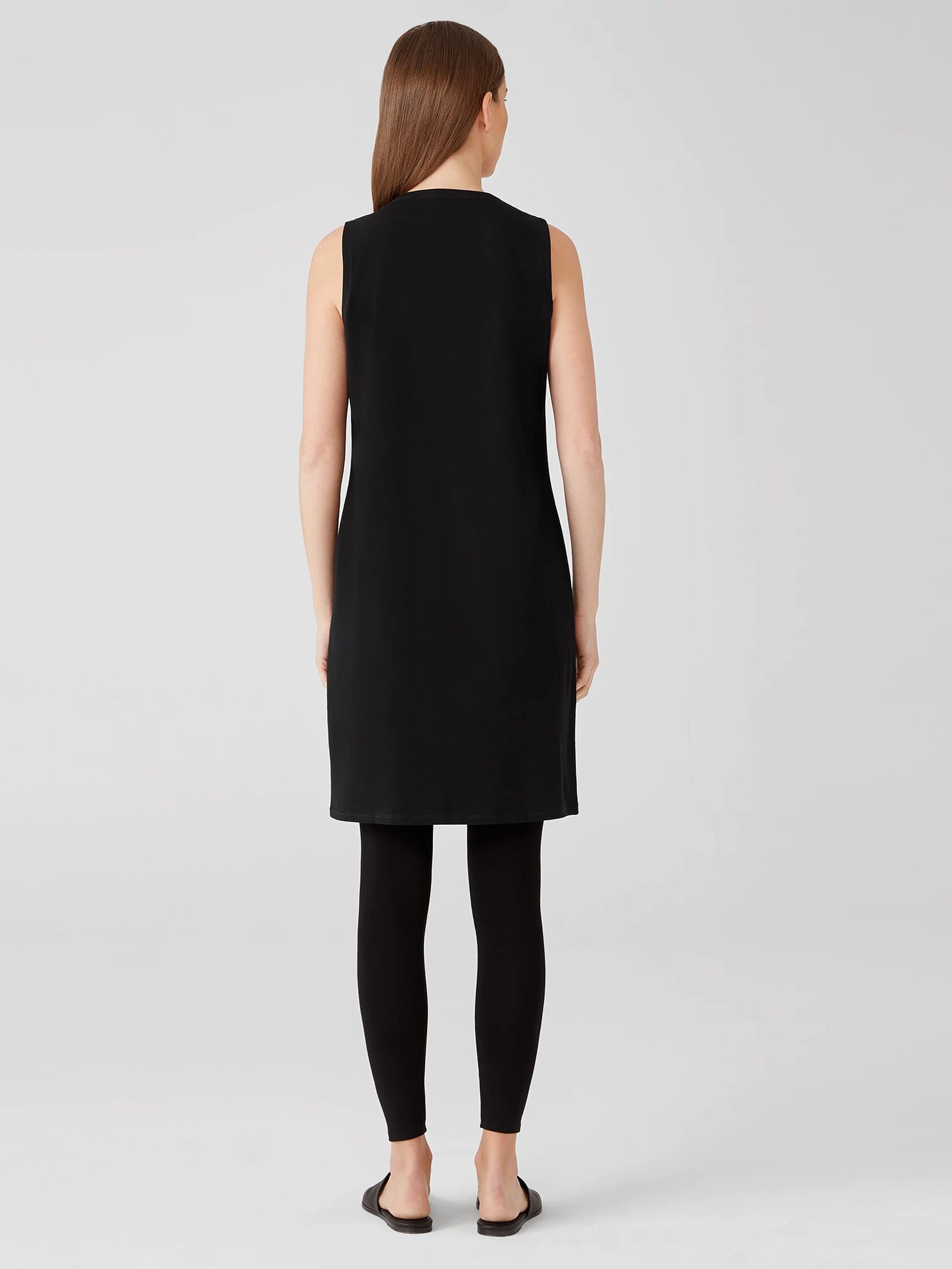 Traceable Organic Cotton Jersey Racer-Back Tank Dress