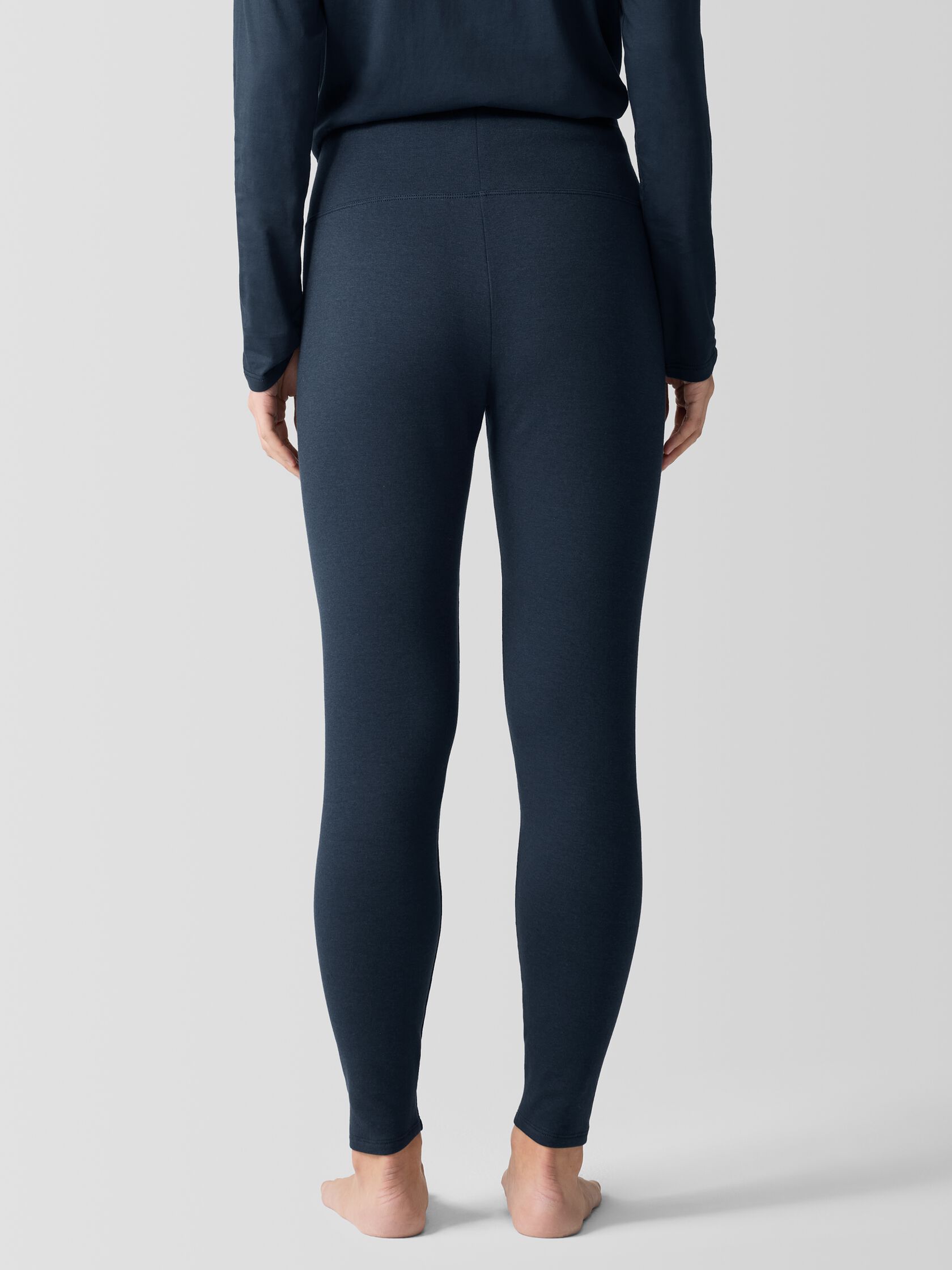 Cozy Brushed Terry Hug High-Waisted Leggings