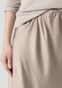 Stretch Silk Charmeuse Bias Skirt