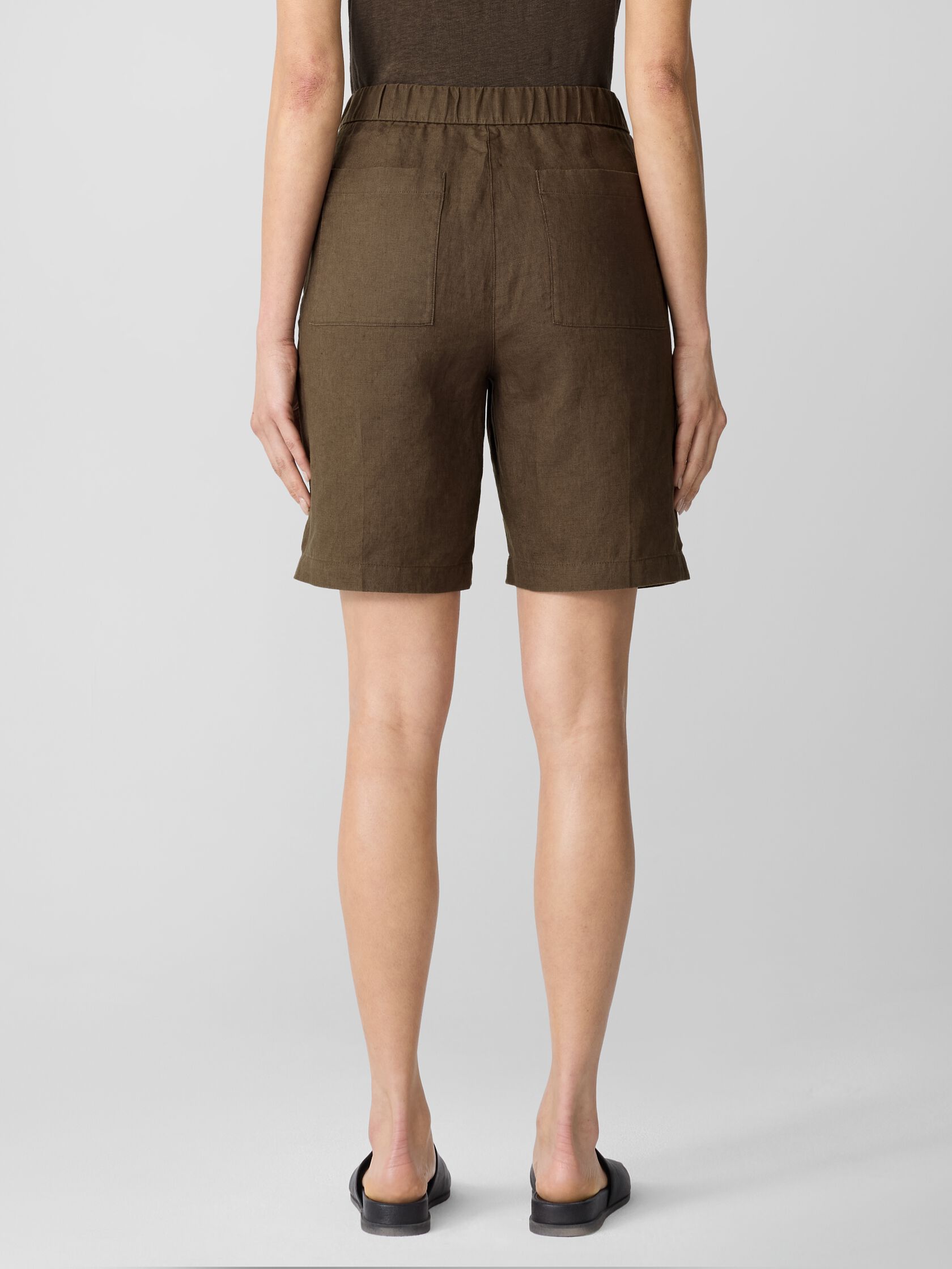 Organic Linen Shorts