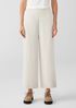 Soft Twill Wide-Leg Pant