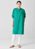 Washed Organic Linen D&eacute;lav&eacute; Shirtdress