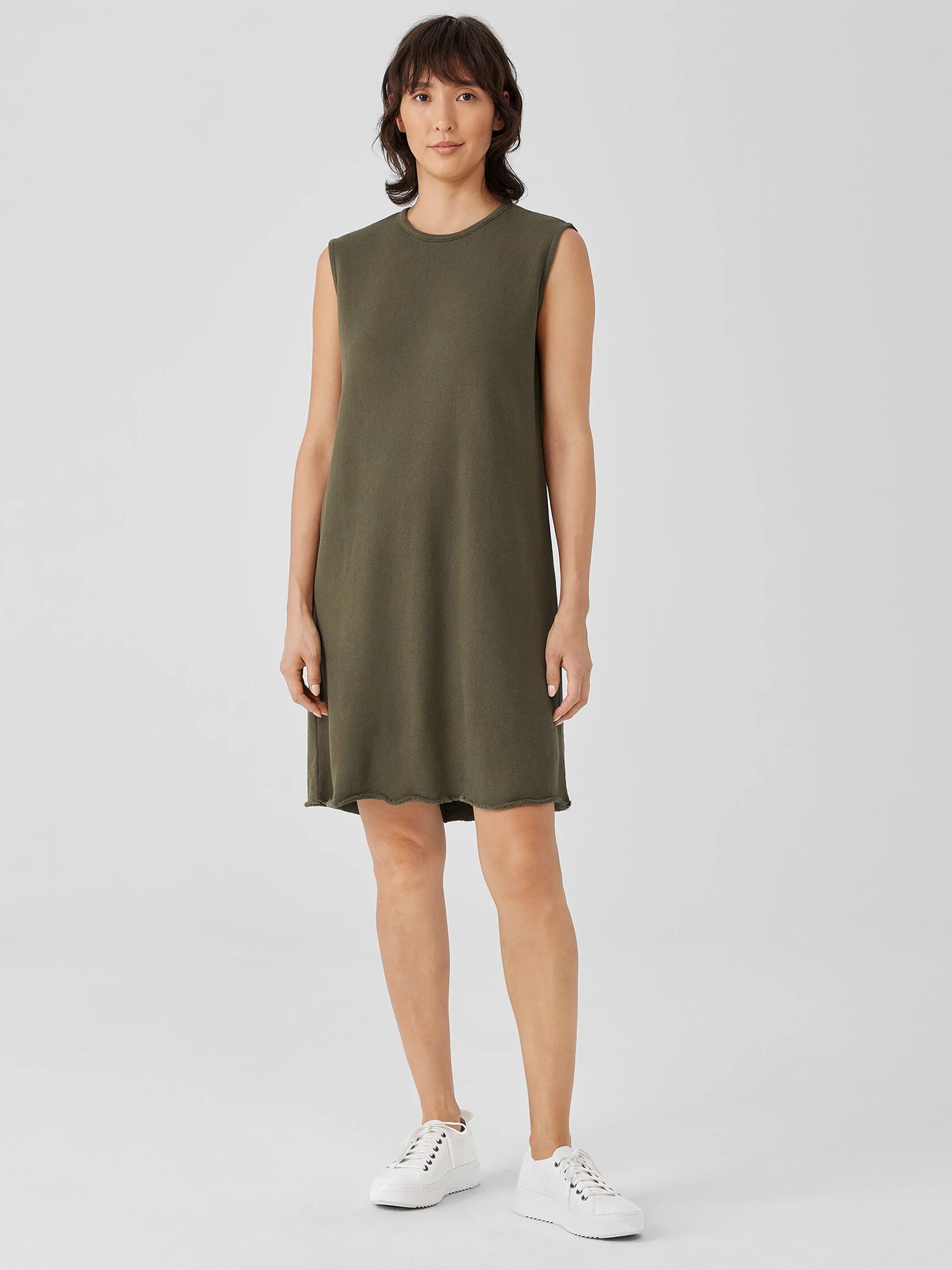 Lightweight Organic Cotton Terry&nbsp;Dress