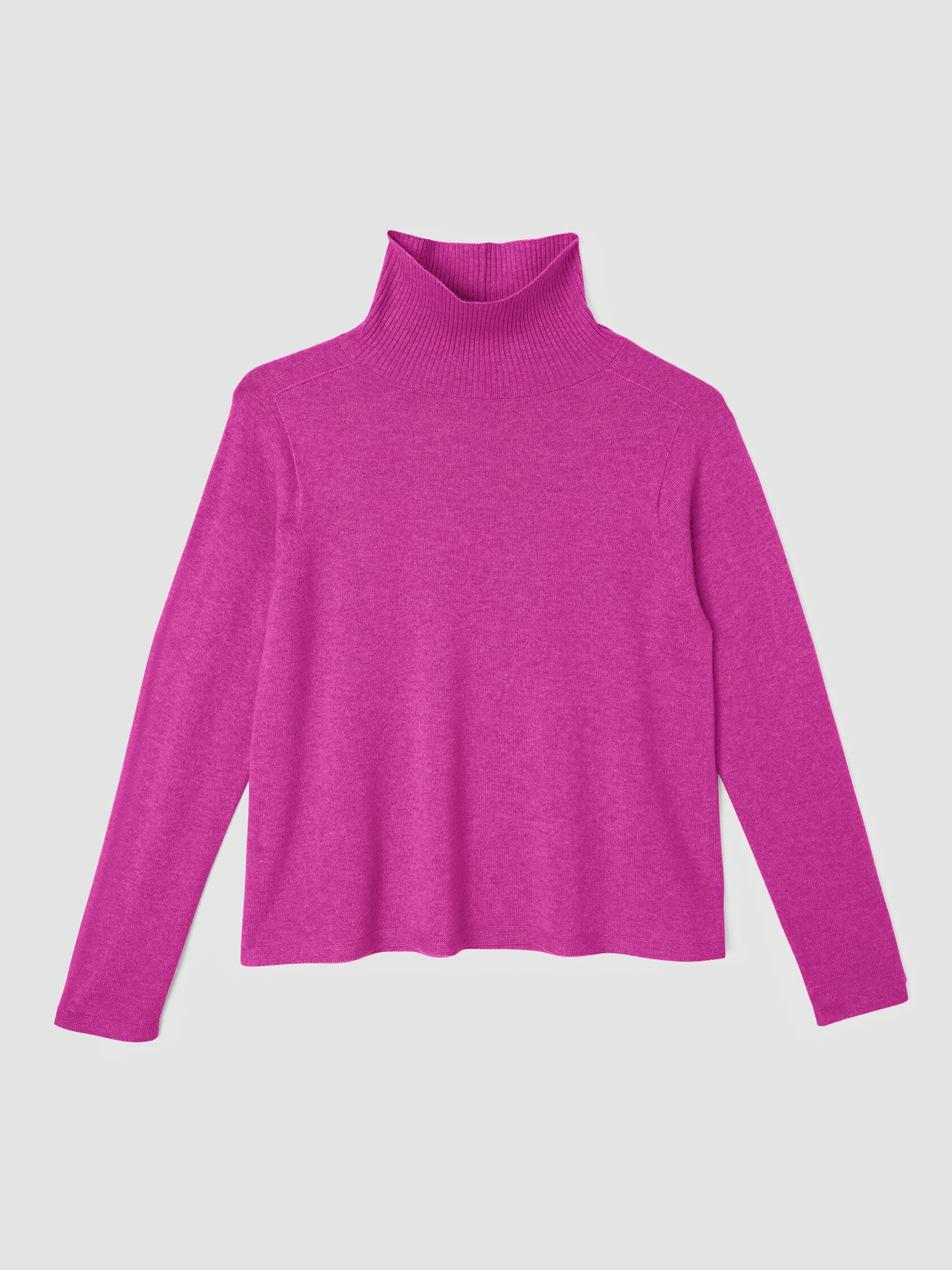 Italian Cashmere Turtleneck Top