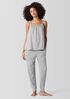 M&eacute;lange Organic Cotton Waffle Jogger Sleep Pant