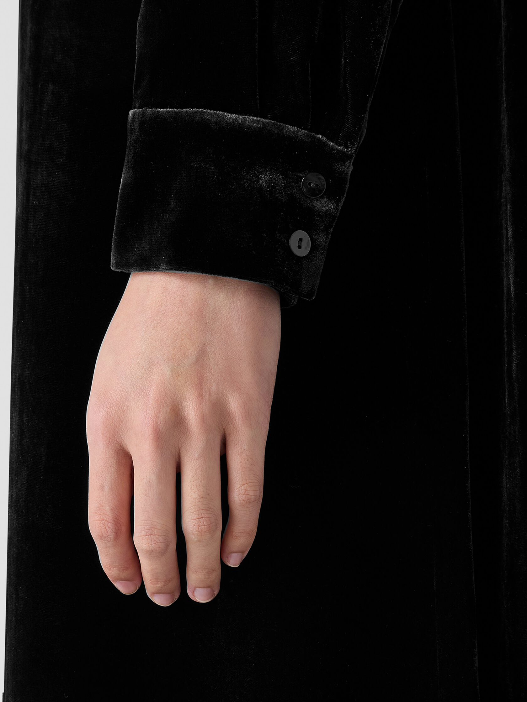 Velvet Bateau Neck Dress