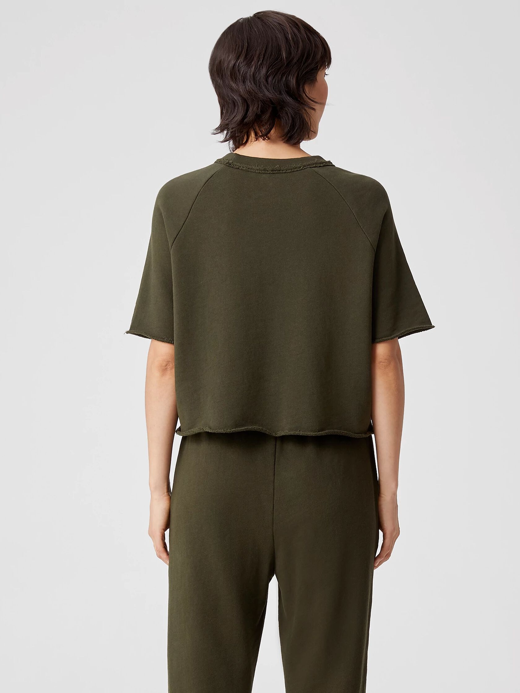 Organic Cotton French Terry Box-Top