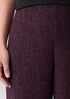 Woven Pliss&eacute; Wide-Leg Pant