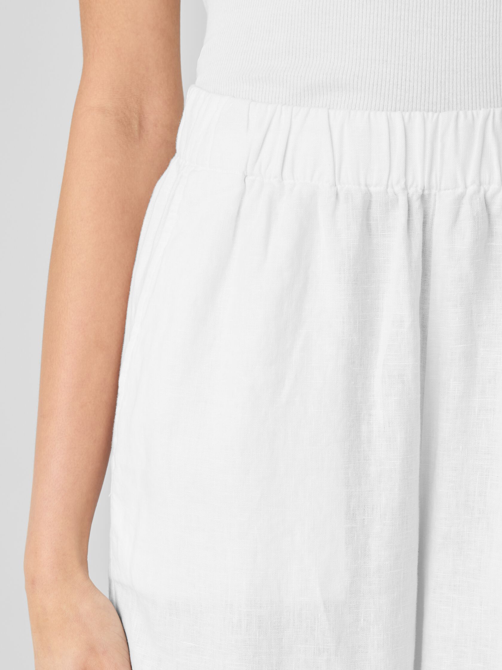 Organic Linen Wide-Leg Pant