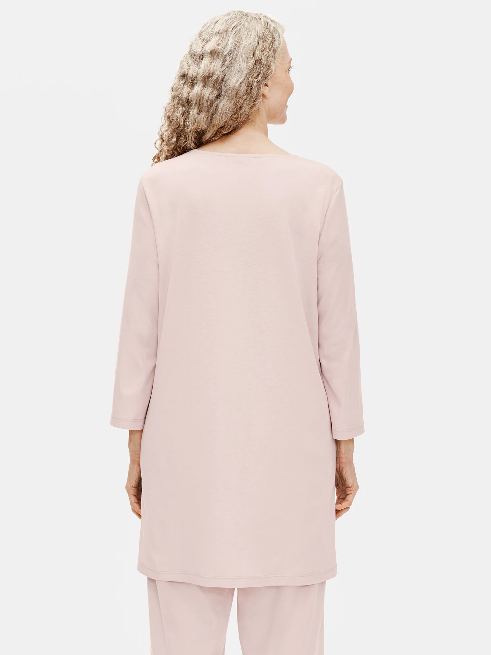 Cozy Organic Cotton Interlock Tunic