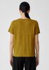 Organic Linen Jersey Crew Neck Tee