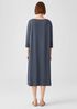 Fine Jersey Boatneck Dress