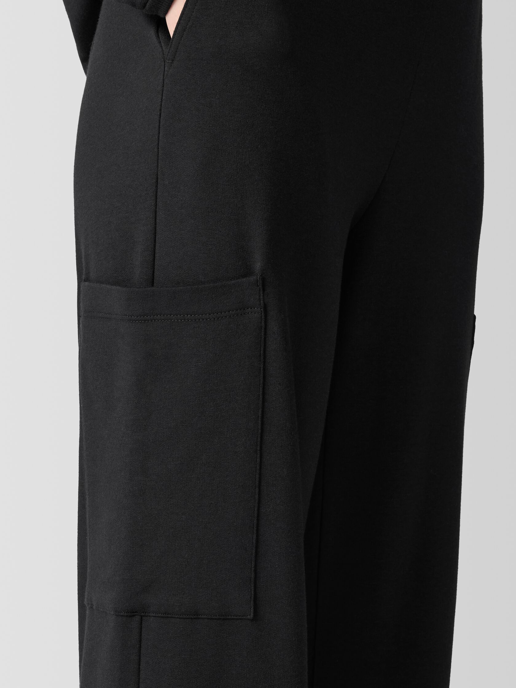 Cozy Brushed Terry Hug Cargo Pant