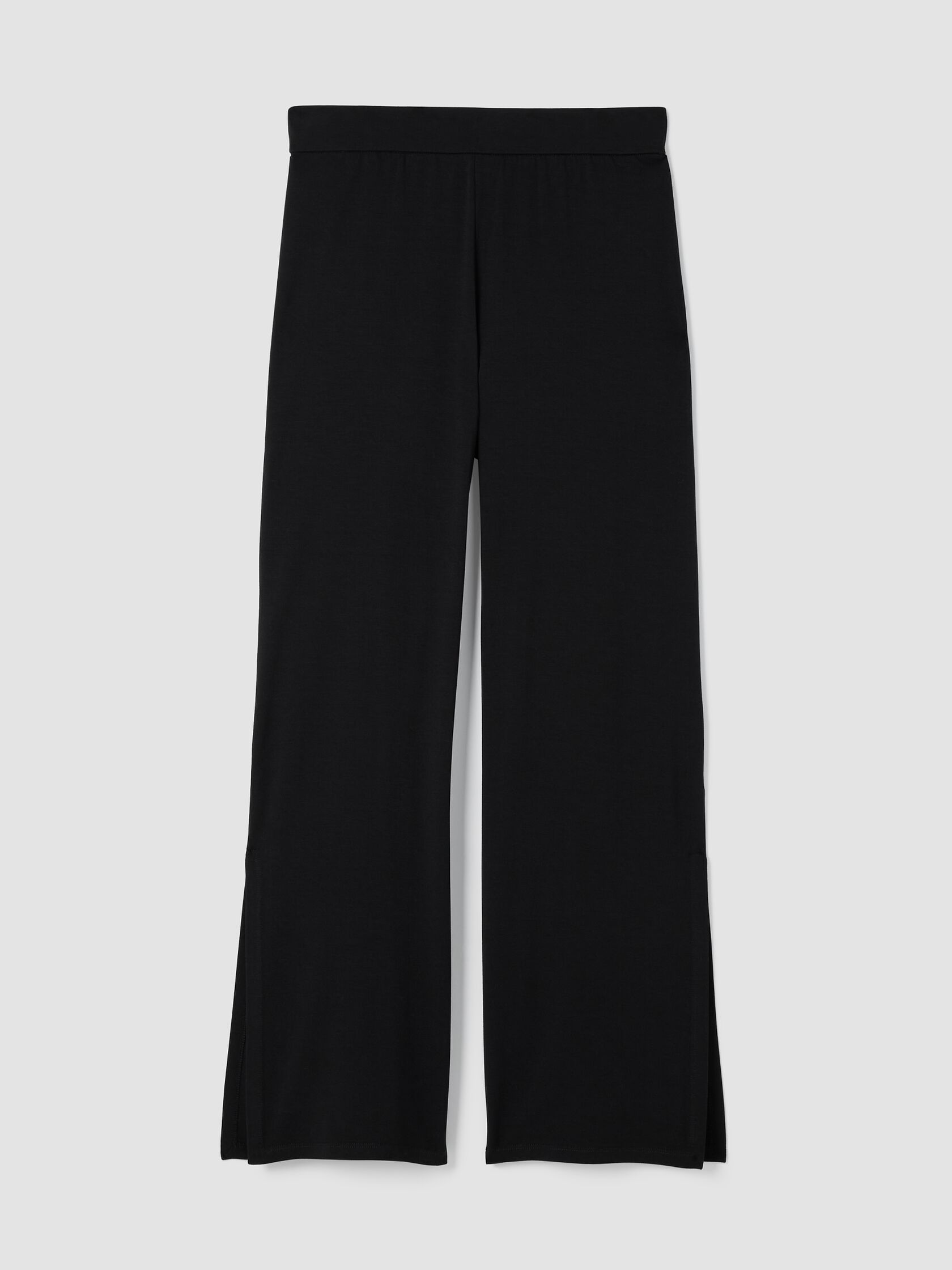 Stretch Jersey Knit Pant with Slits