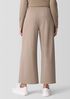 Lightweight Ponte Wide-Leg Pant