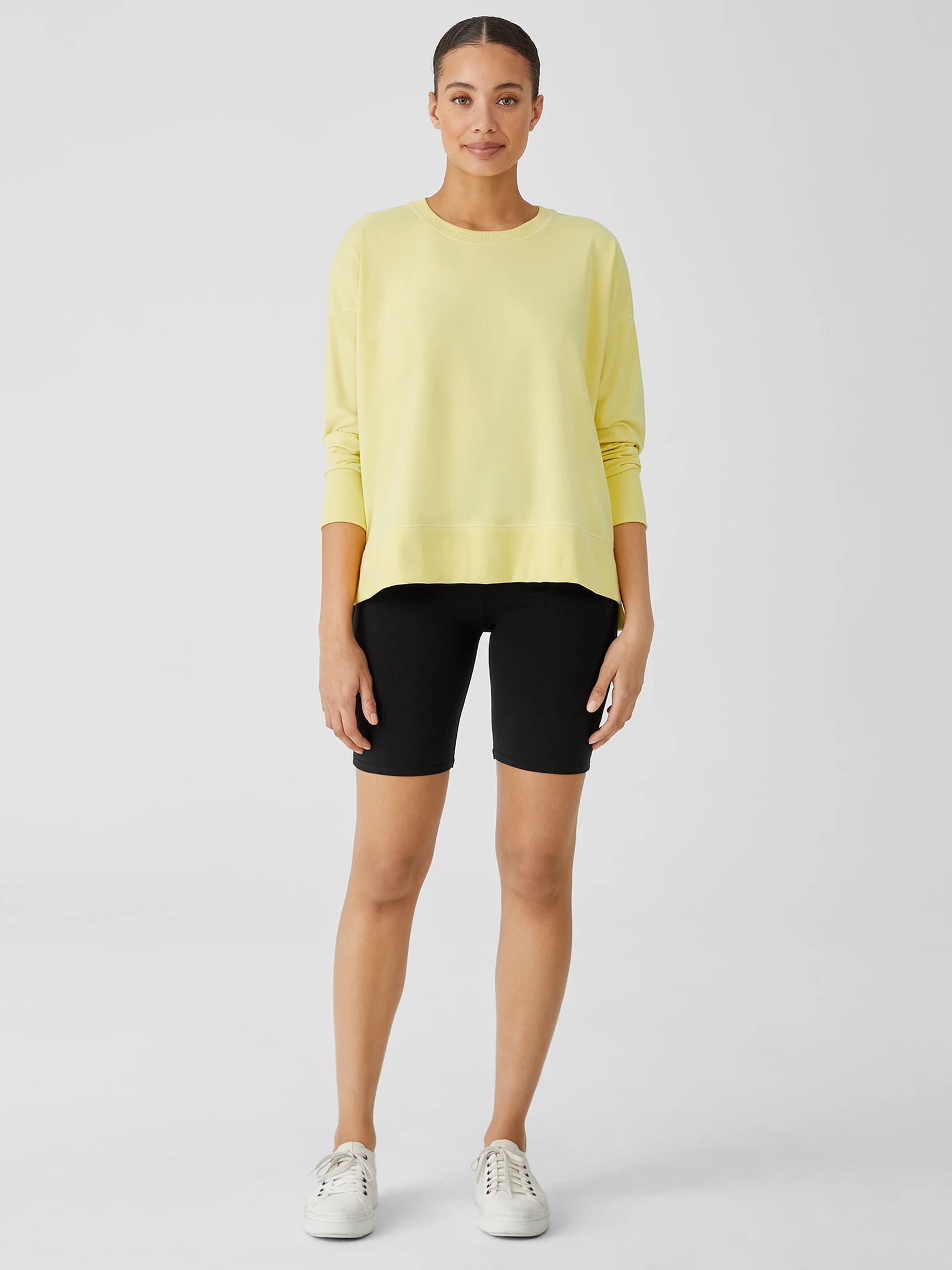 Pima Cotton Stretch Jersey Box-Top