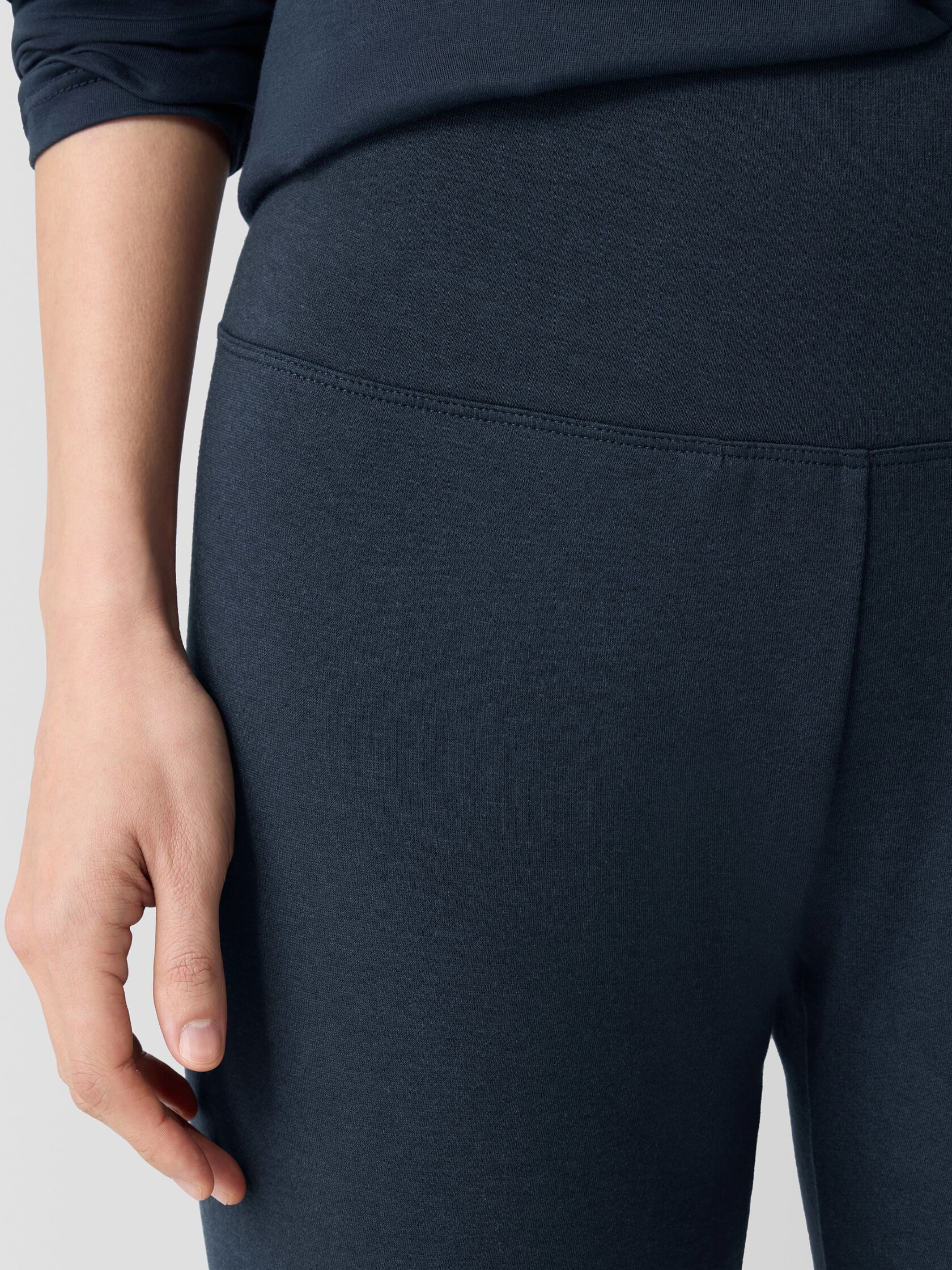 Cozy Brushed Terry Hug High-Waisted Leggings