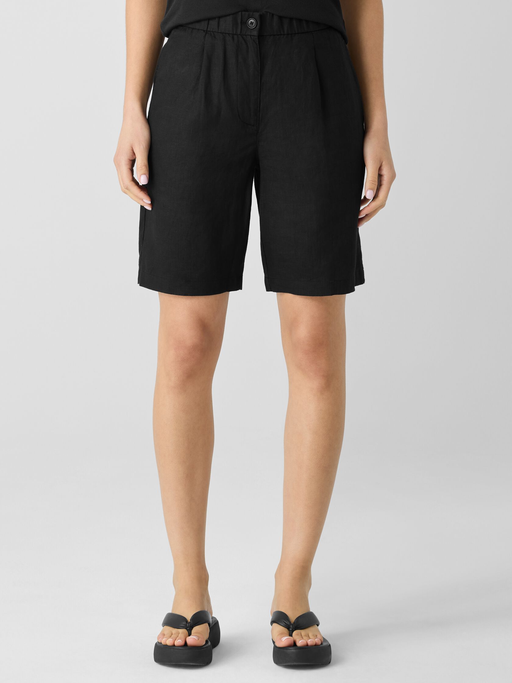 Organic Linen Shorts