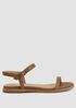 Kauia Tumbled Leather Sandal