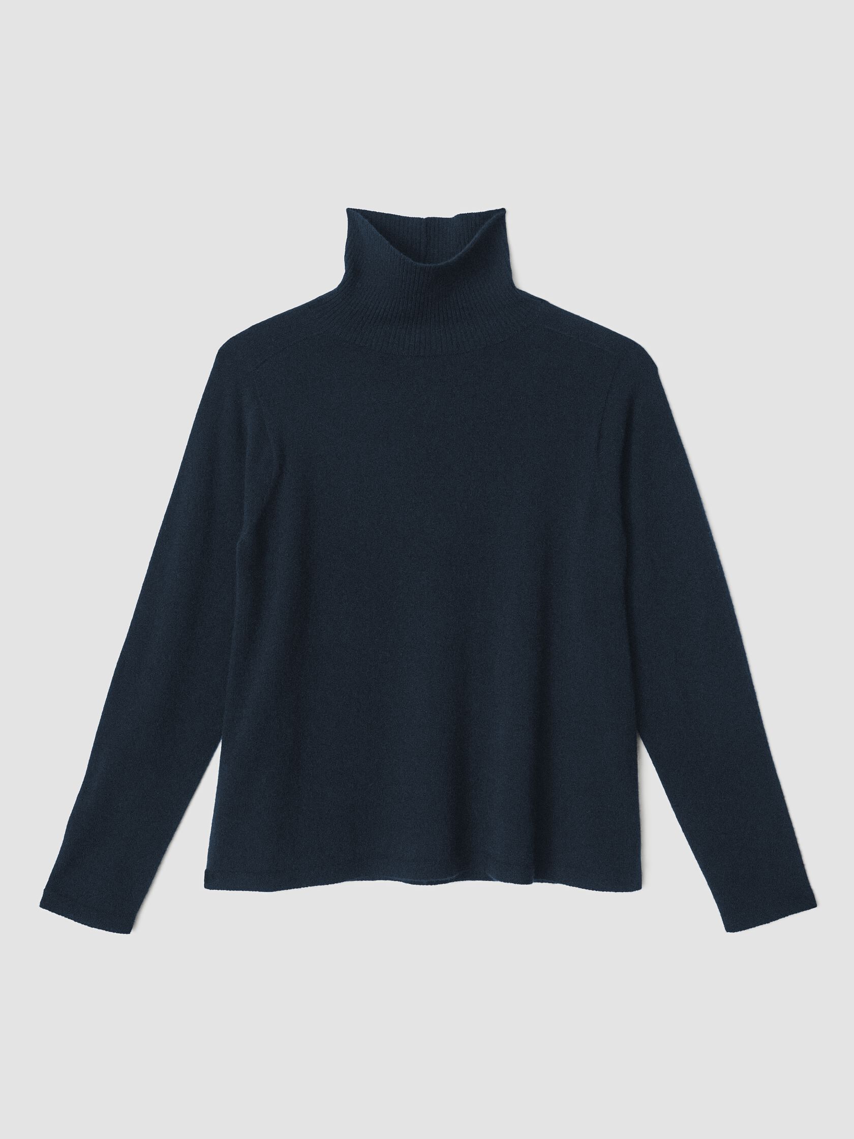 Italian Cashmere Turtleneck Top