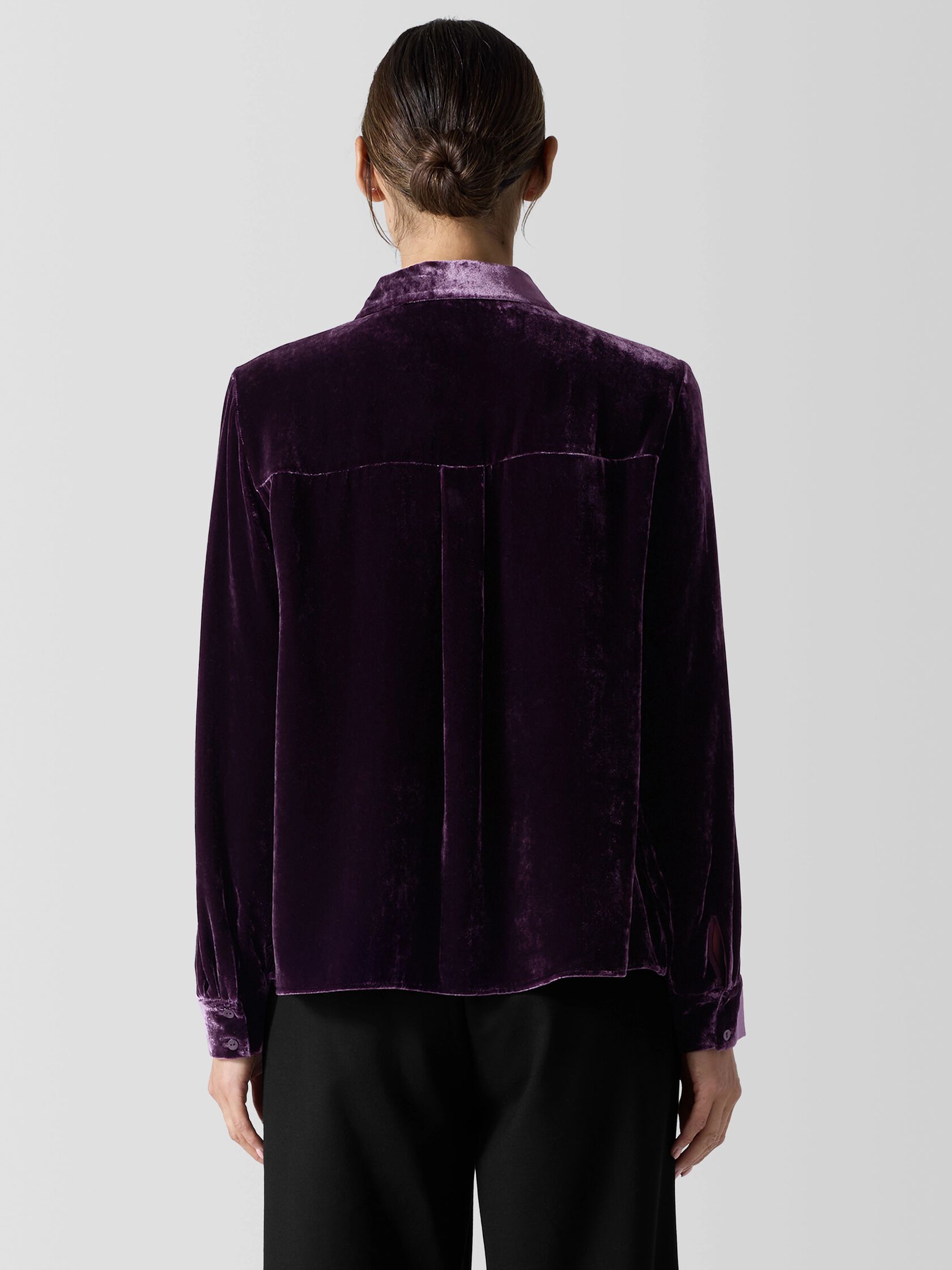 Velvet Classic Collar Shirt