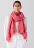 Textured Maltinto Wool Gauze Scarf