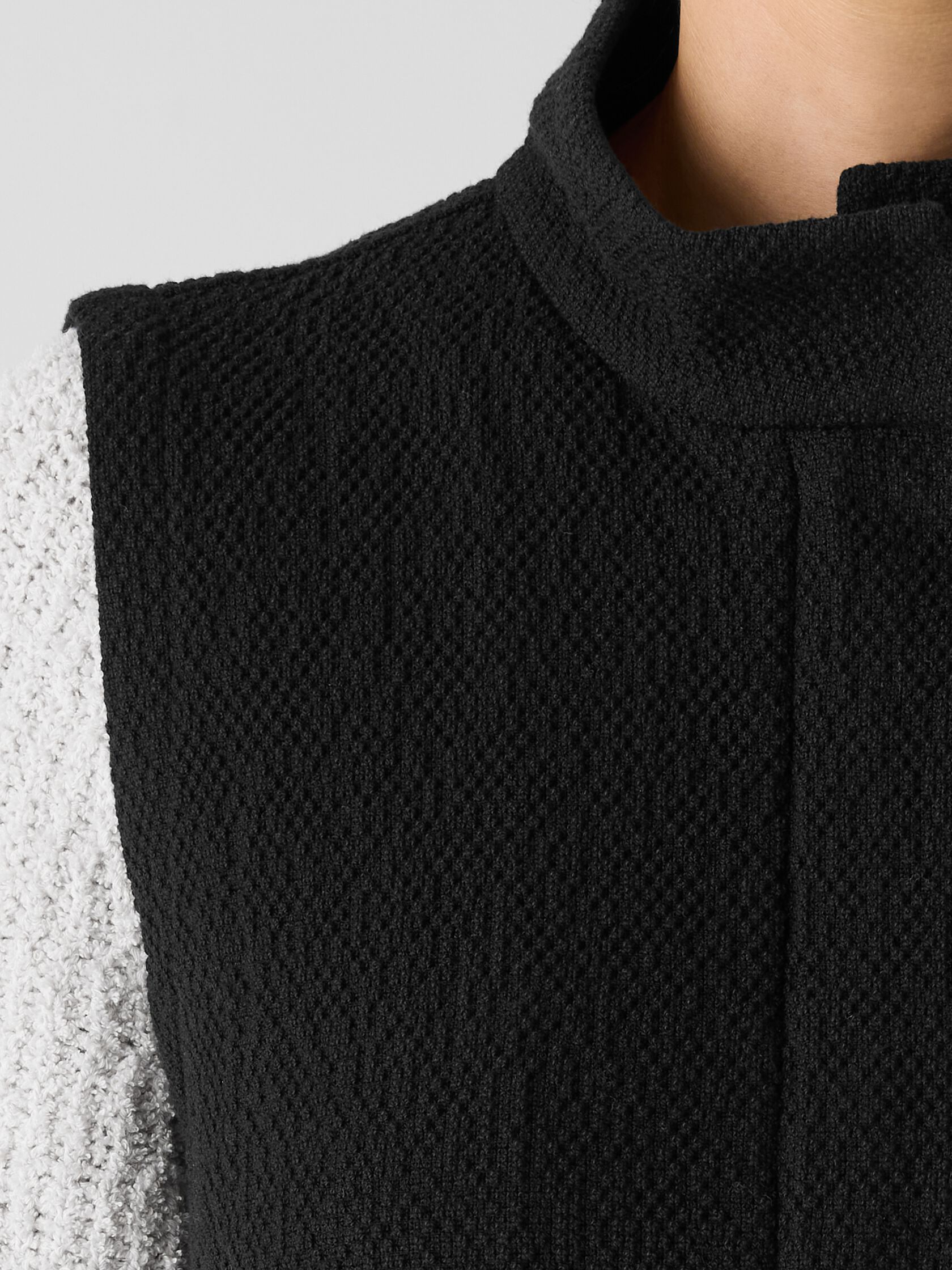 Organic Cotton Tweed Vest