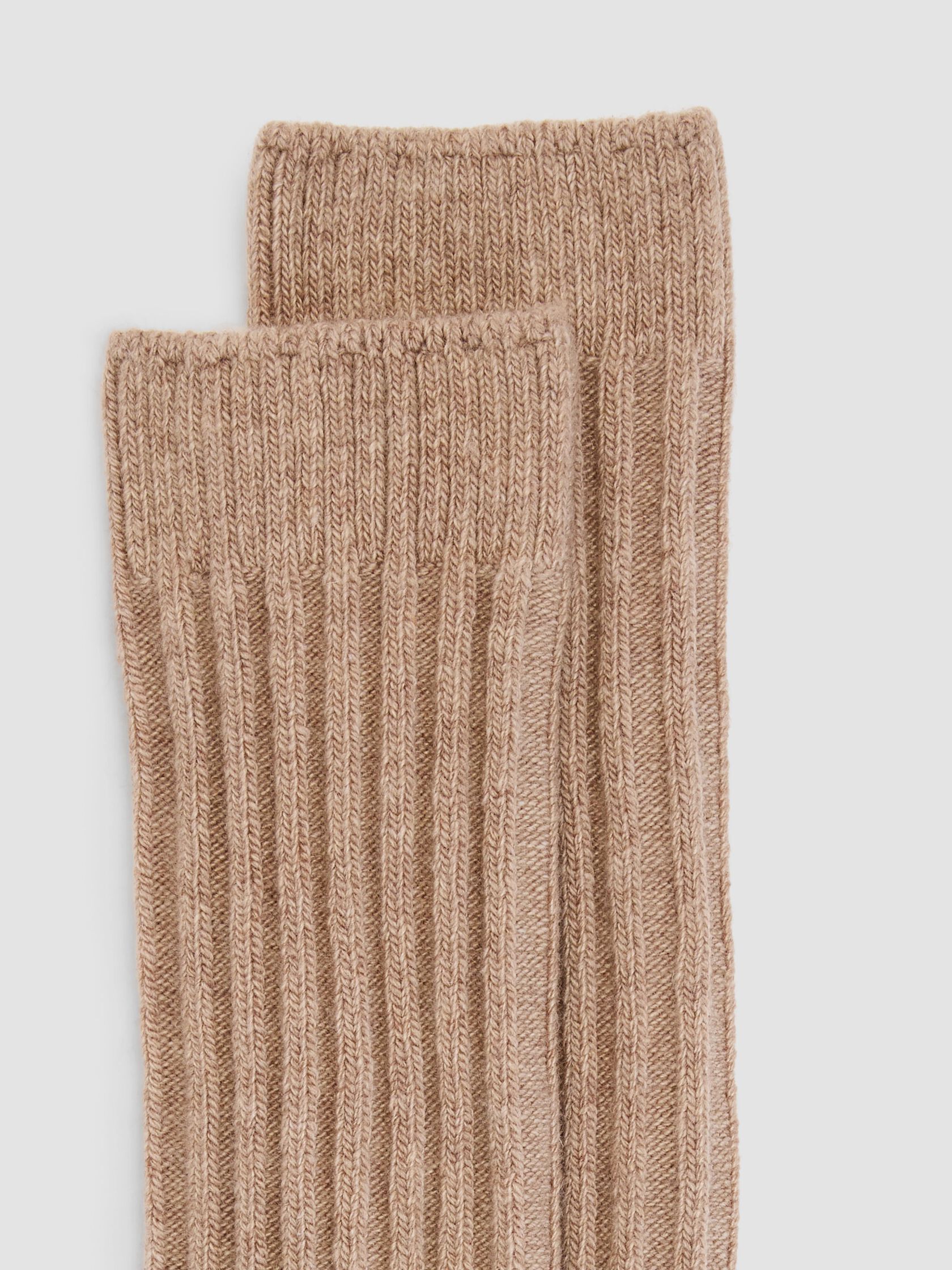 Recycled Nylon Blend Ribbed Slouch Sock